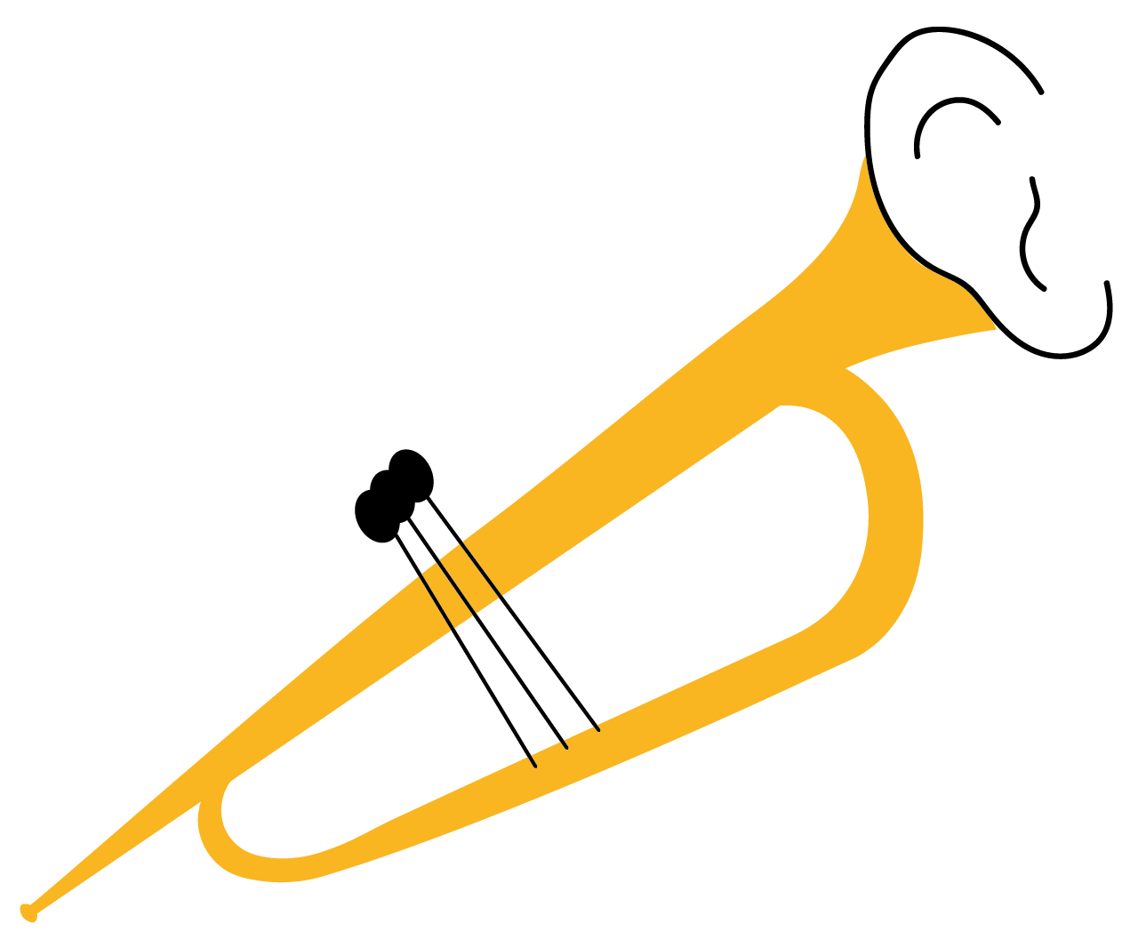 Grafica tromba orecchio